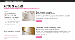 Desktop Screenshot of gateau-mariage.com